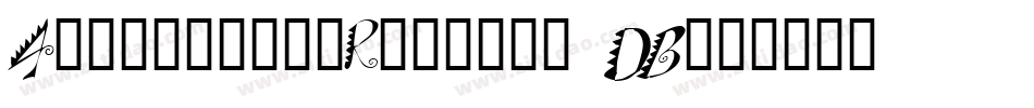 Alligator-Regular DB字体转换